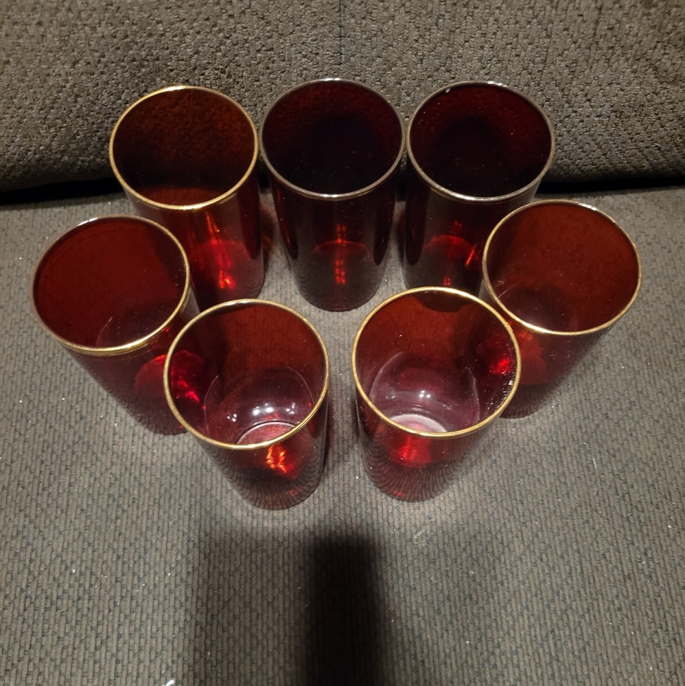 Vintage glassware